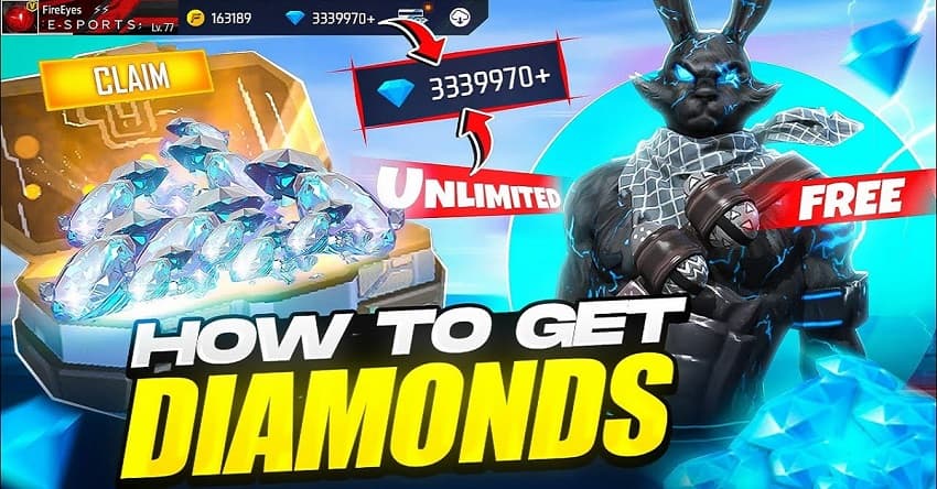 how to get free diamonds in free fire